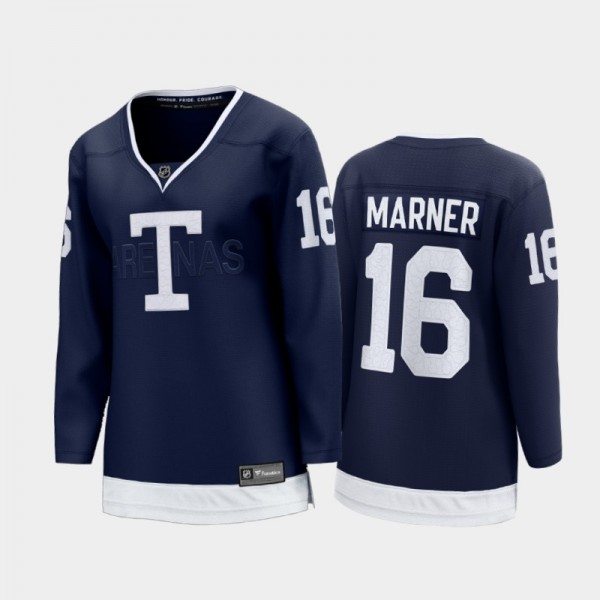 2022 Mitch Marner Maple Leafs Navy Jersey Women