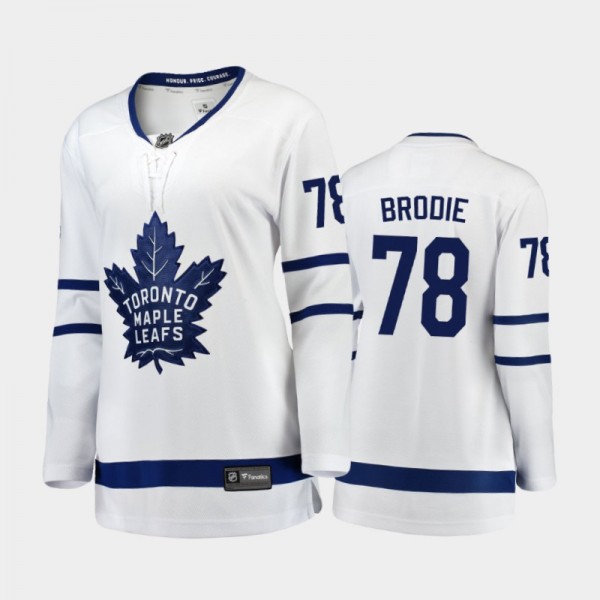 Away T. J. Brodie Maple Leafs Breakaway Player Wom...