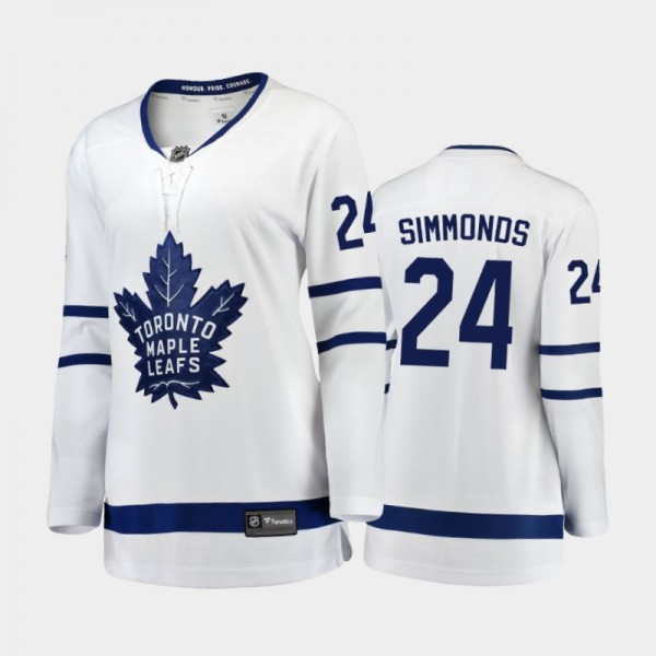 Away Wayne Simmonds Maple Leafs Breakaway Player W...