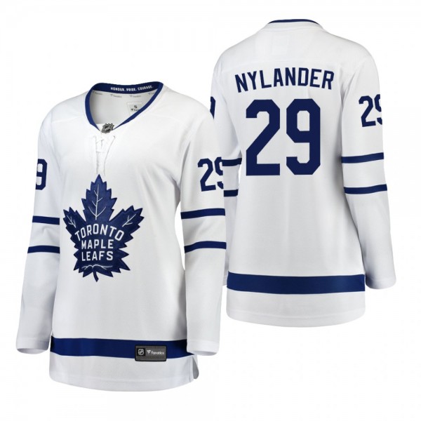 Maple Leafs William Nylander Away White Women's Br...