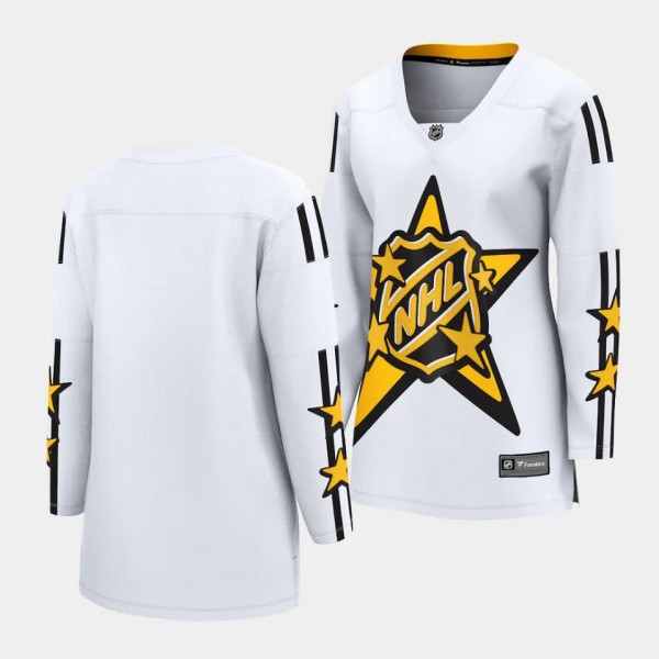 Women 2024 NHL All-Star Game Breakaway White Jerse...