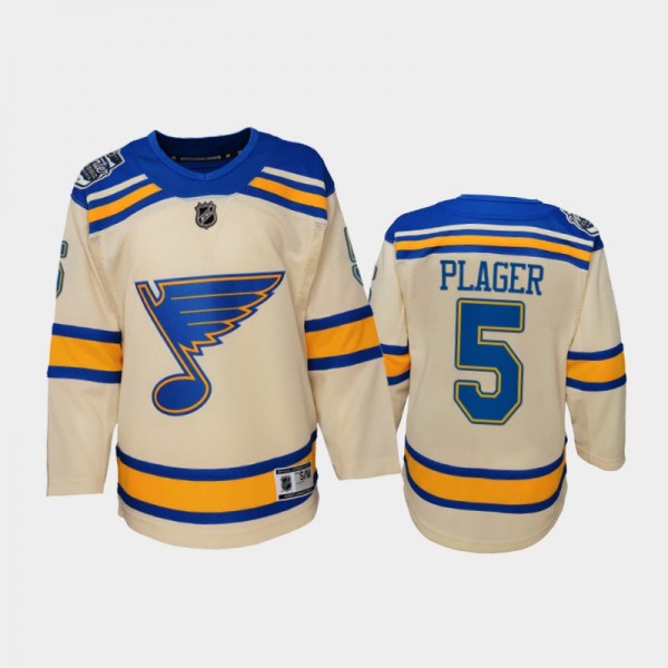 Bob Plager 2022 Winter Classic Youth St. Louis Blu...