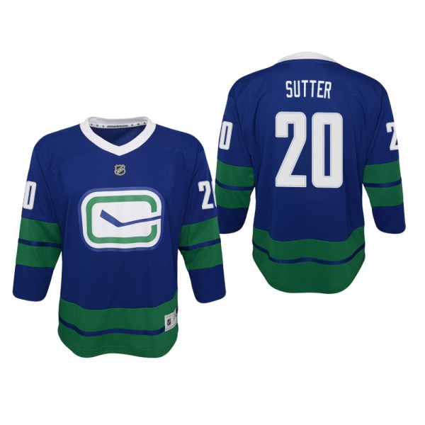 Brandon Sutter #20 Alternate Jersey Vancouver Canucks for Youth