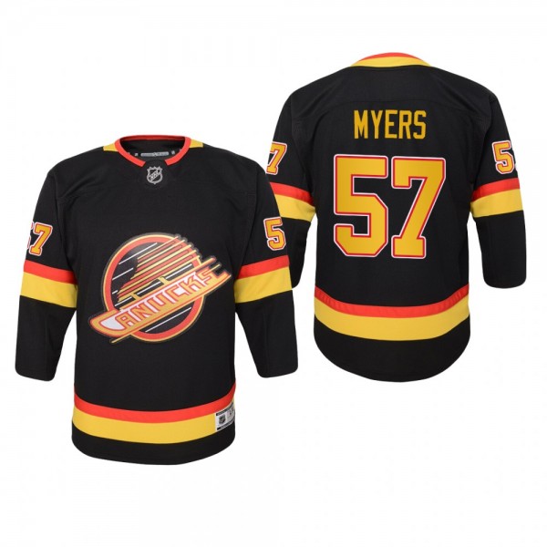 Tyler Myers Throwback Flying Skate Premier Jersey Vancouver Canucks Youth