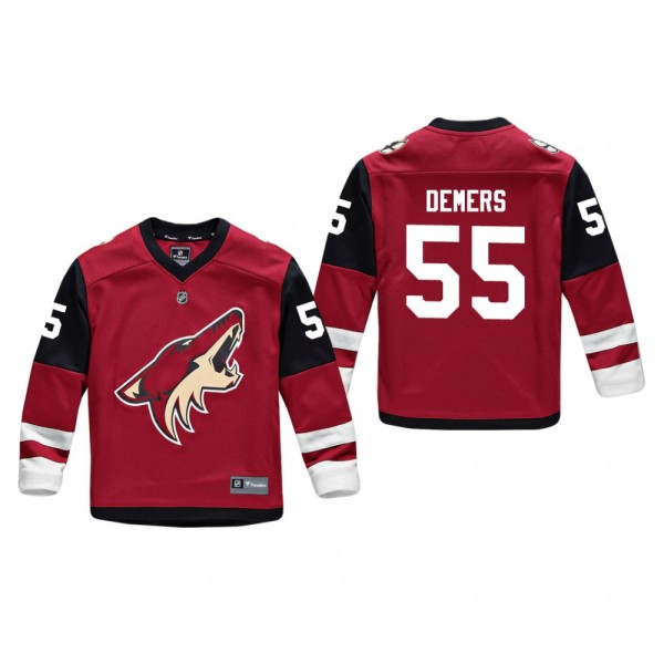 Jason Demers Home Arizona Coyotes Jersey Player Re...
