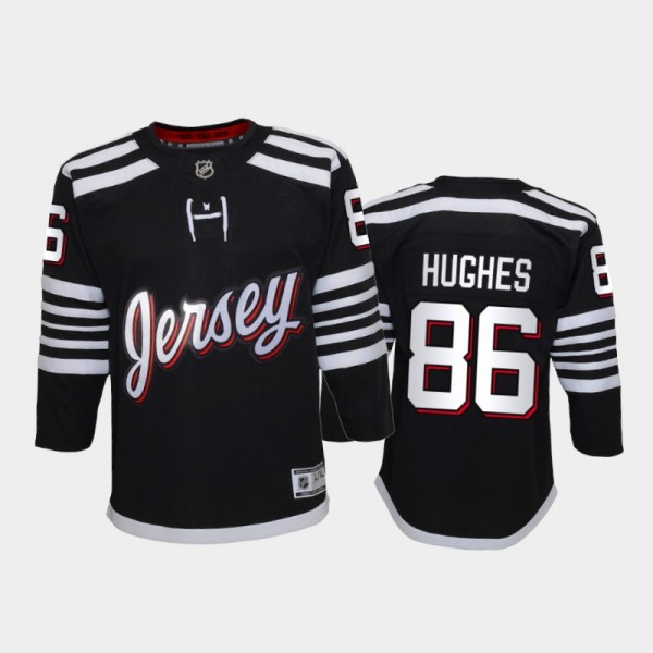 Jack Hughes Alternate Youth New Jersey Devils 2021...