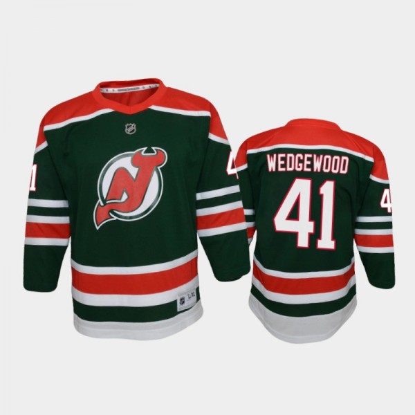 Scott Wedgewood Reverse Retro Replica Youth New Je...