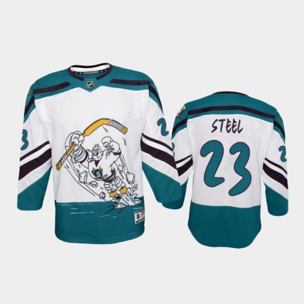 Sam Steel Special Edition Youth Anaheim Ducks 2021...