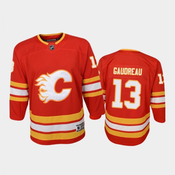 Johnny Gaudreau Home Premier Youth Calgary Flames ...