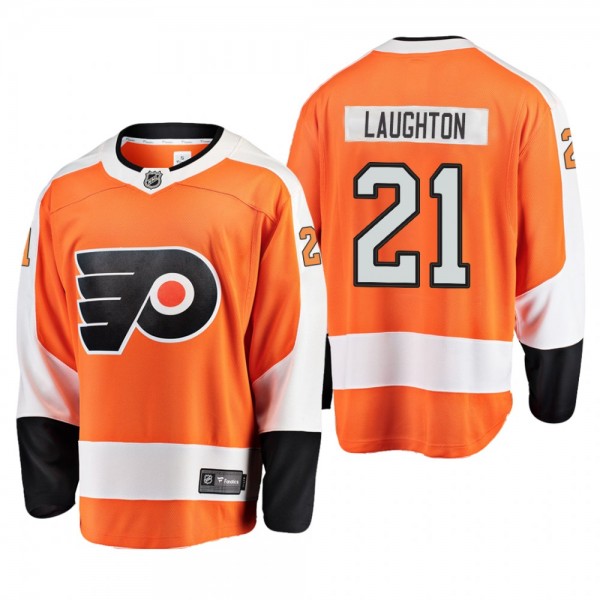 Scott Laughton Home Philadelphia Flyers Jersey Pla...