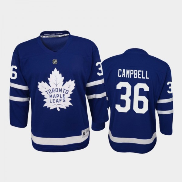 Jack Campbell Home Youth Toronto Maple Leafs 2021 ...