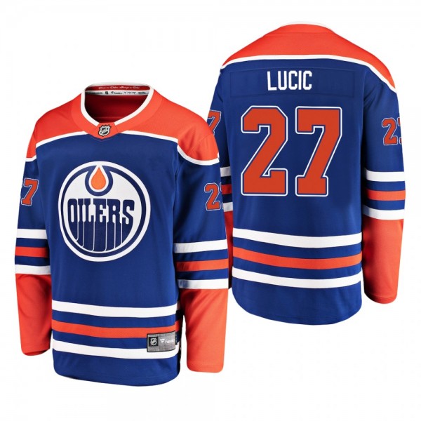 Milan Lucic Alternate Edmonton Oilers Jersey Break...