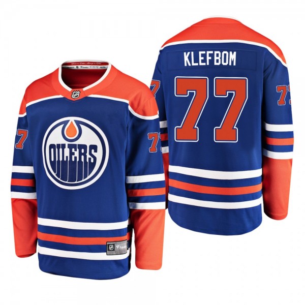 Oscar Klefbom Alternate Edmonton Oilers Jersey Bre...