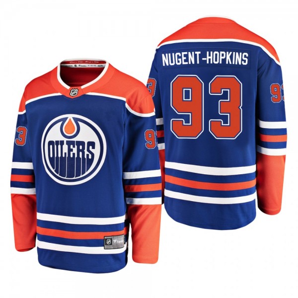 Ryan Nugent-Hopkins Alternate Edmonton Oilers Jers...