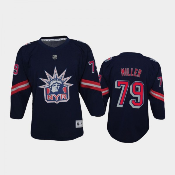 K'Andre Miller Reverse Retro Special Edition Replica Youth New York Rangers 2020-21 Navy Jersey